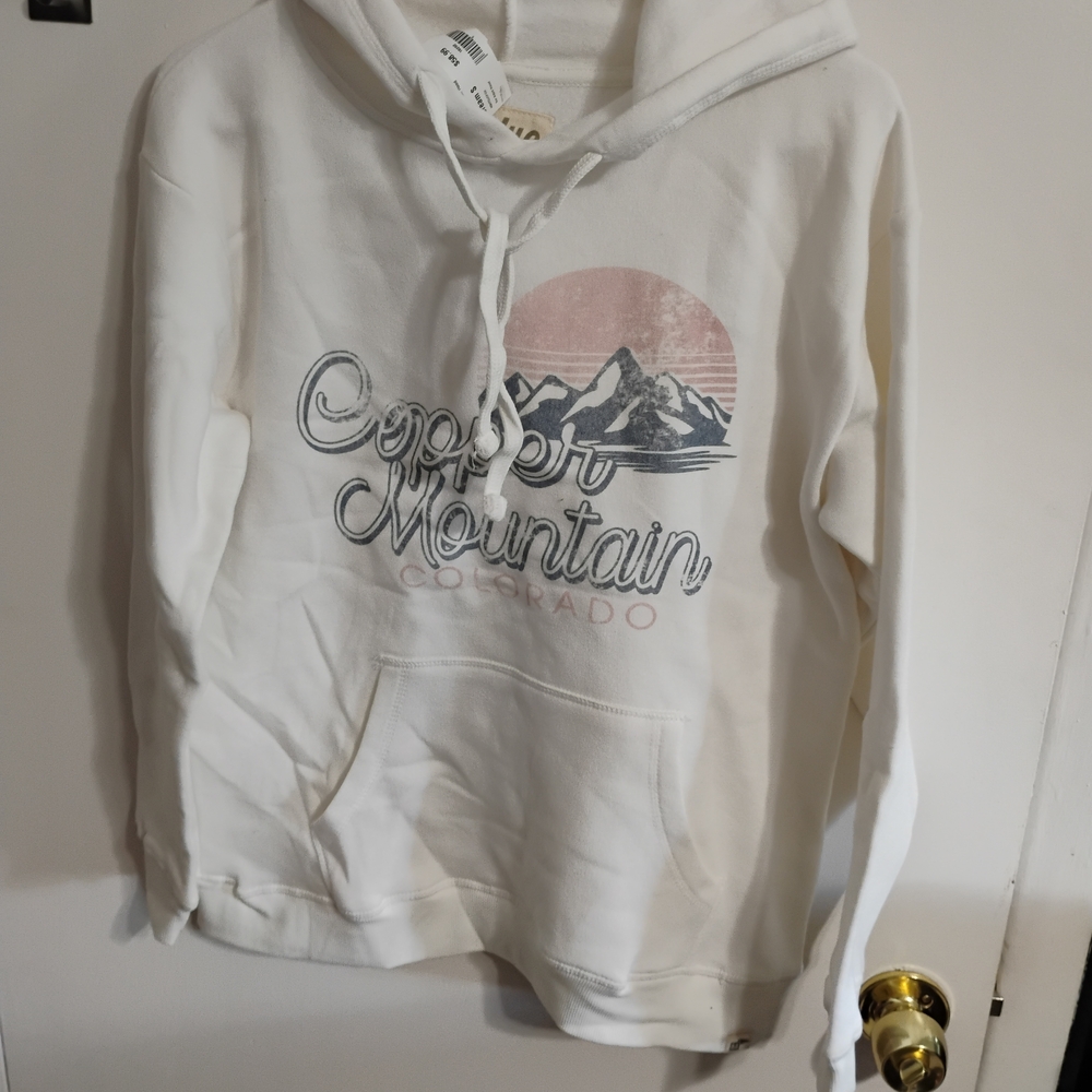 Blue 84 White Copper Mountain Sweater